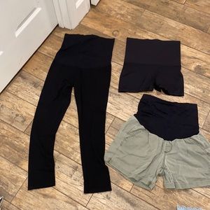 6 piece maternity bottom bundle